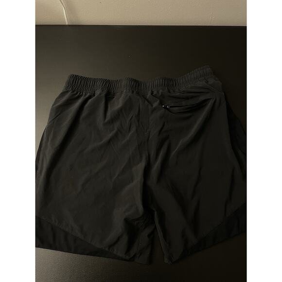 RHONE Men's Black Athletic Unlined Shorts Size XL Stretch Pockets Run Gym - Picture 7 of 8